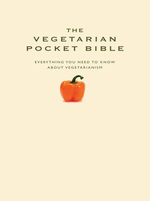 cover image of The Vegetarian Pocket Bible
